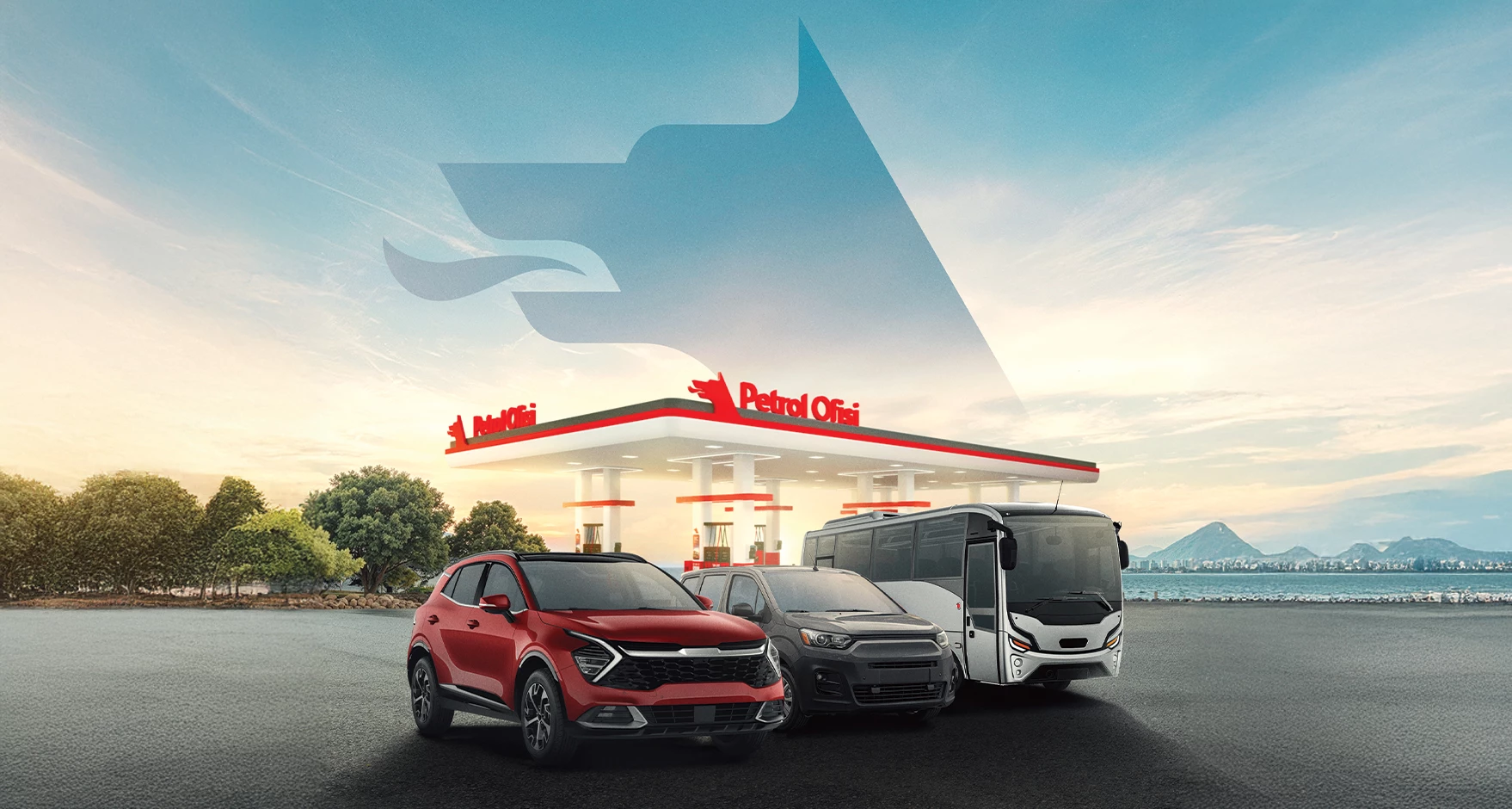 Koşar Petrol istasyonu dış görünüm