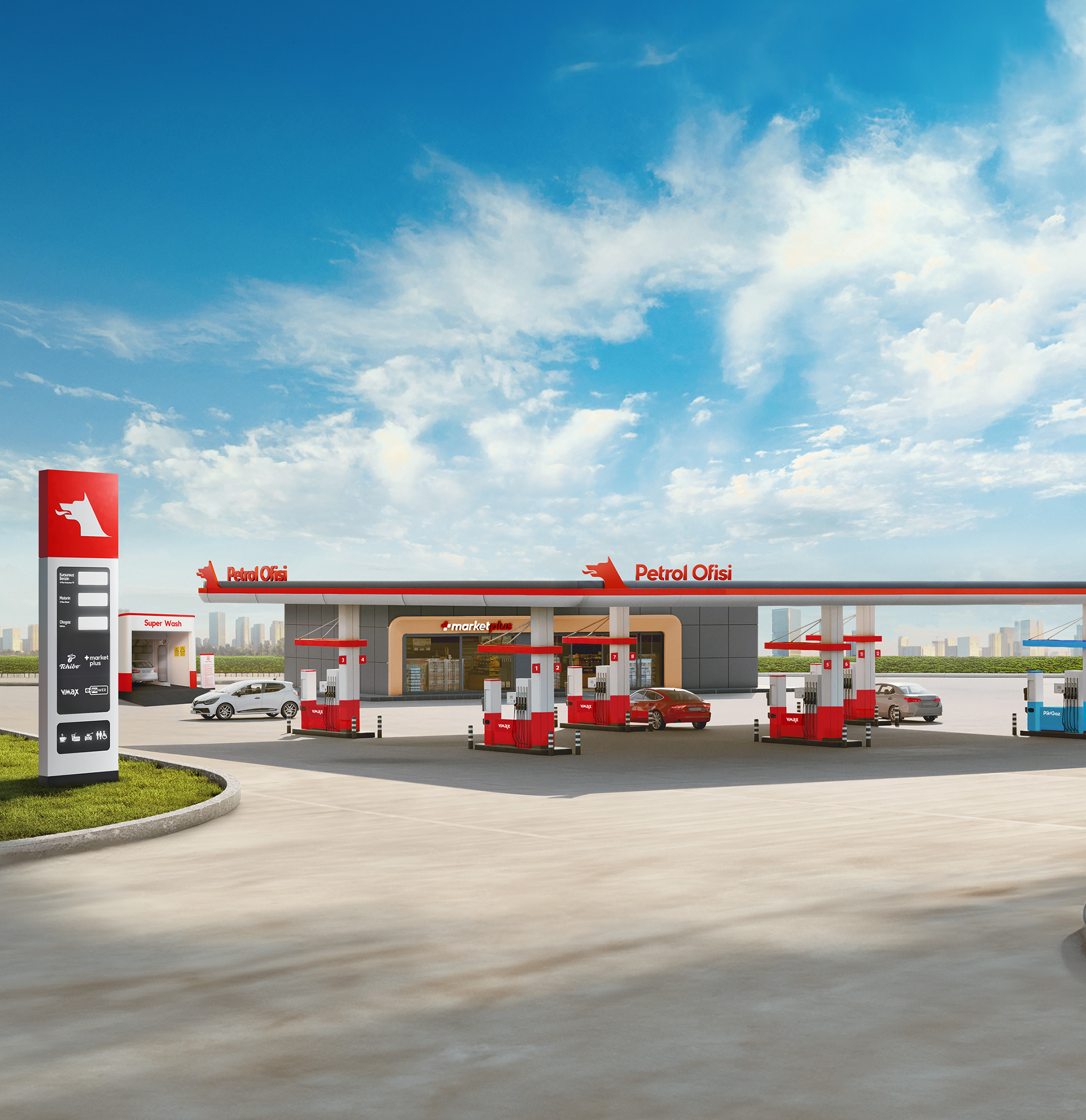Koşar Petrol istasyonu